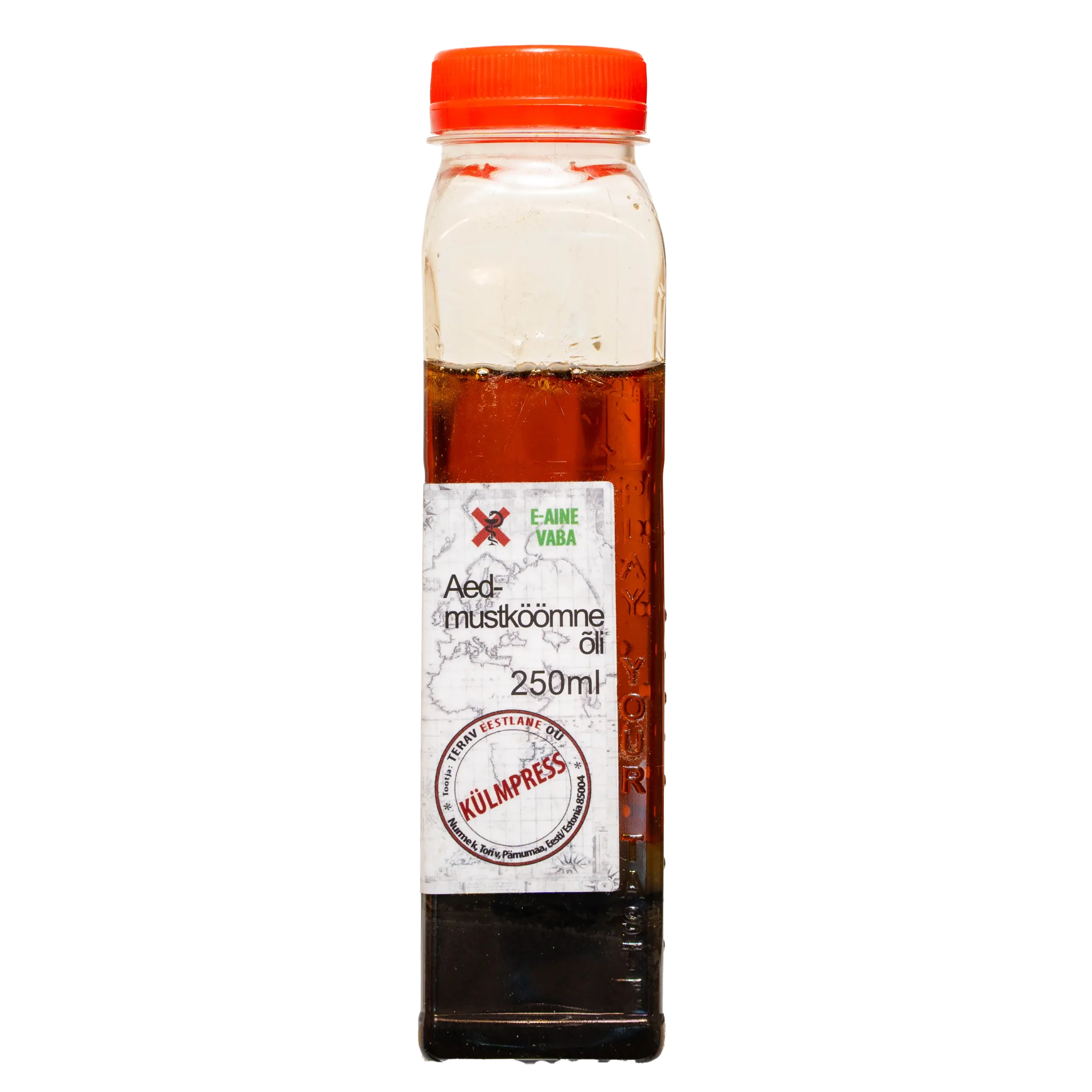 AED-MUSTKÖÖMEN külmpress õli (250ml)