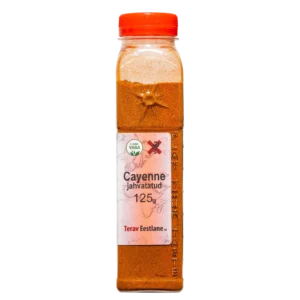 CAYENNE pipar (125g) jahvatatud