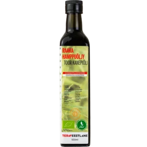 Külmpress toor mahe kanepiõli 500ml