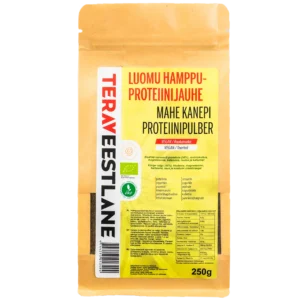 Kanepi proteiinipulber ÖKO 250g Terav Eestlane