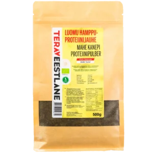 Kanepi proteiinipulber ÖKO 500g Terav Eestlane